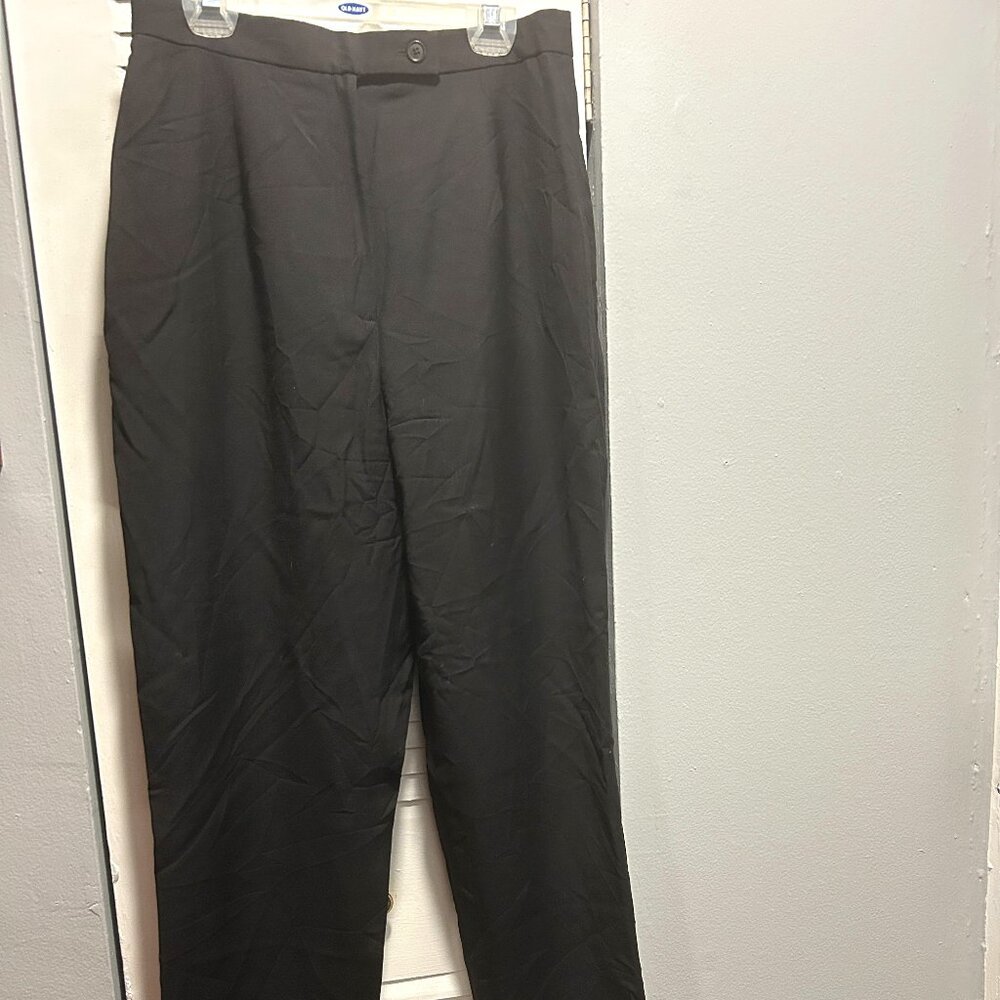 Vintage Laura Leigh Ltd Black Wool Pants